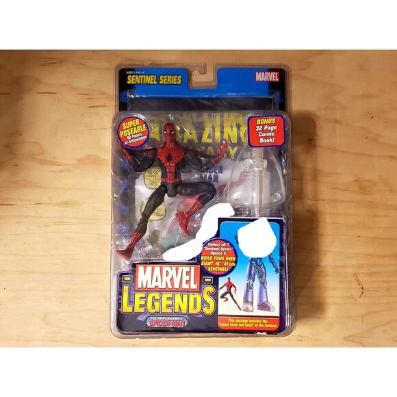 🗨🕸 Toy Biz Marvel Legends 1st Appearance Spider-Man (No BAF Piece) 🕸🗨 - Picture 1 of 2
